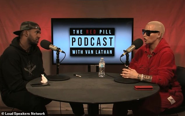  Amber Rose reveals she was a drug dealer before turning to stripping to make ends meet (Video)