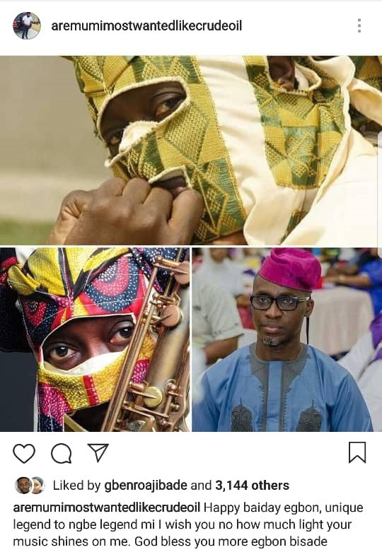 Could this be the real face of legendary singer Lagbaja??(Photo)