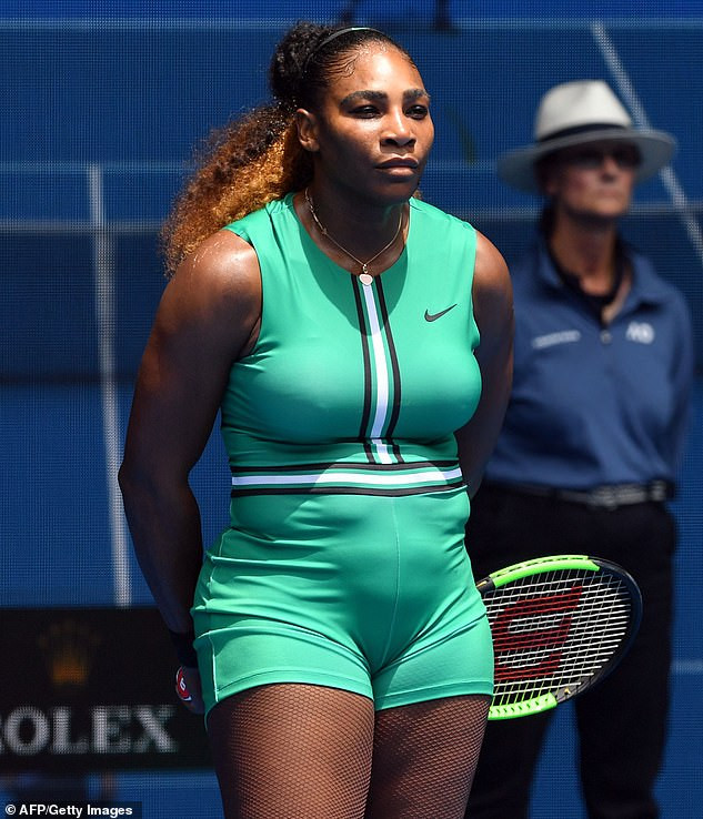 See the figure-hugging bodysuit Serena Williams wore at the Australian Open clash that is causing a stir online ( Photos)