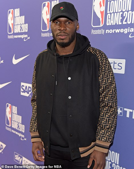 Arsenal and Chelsea football stars storm the O2 Arena in expensive designer wears to watch a basketball clash?(Photos)