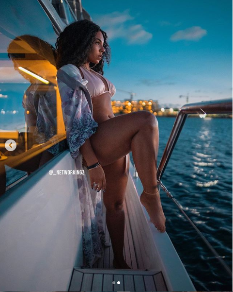 Ageless Ashanti, 38, shares makeup-free photos as she poses in sexy bikini (Photos)
