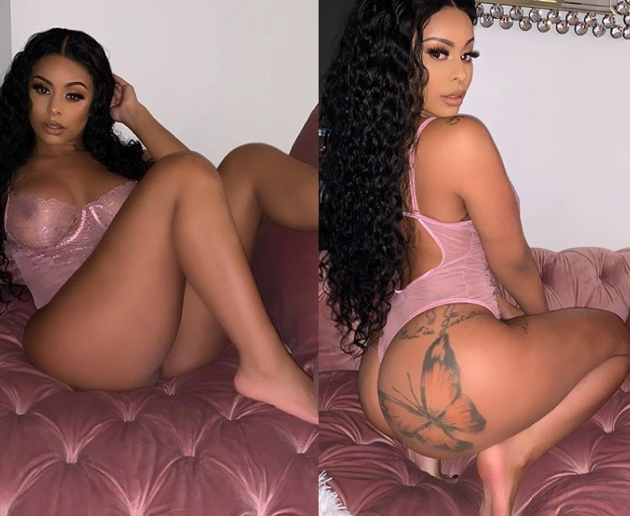 Alexis Skyy flaunts her nipples and curvy backside in sexy lingerie (Photos)