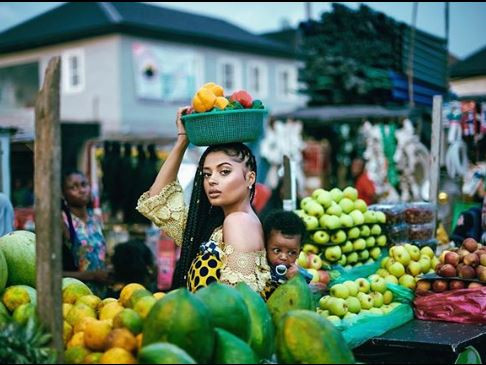 To celebrate her birthday, Lola Rae shares lovely photos of her baby with Tekno