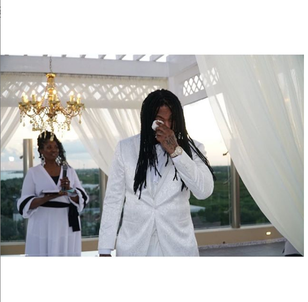 Rapper Waka Flocka and wife Tammy Rivera share glamorous photos from?their wedding ceremony in Mexico?