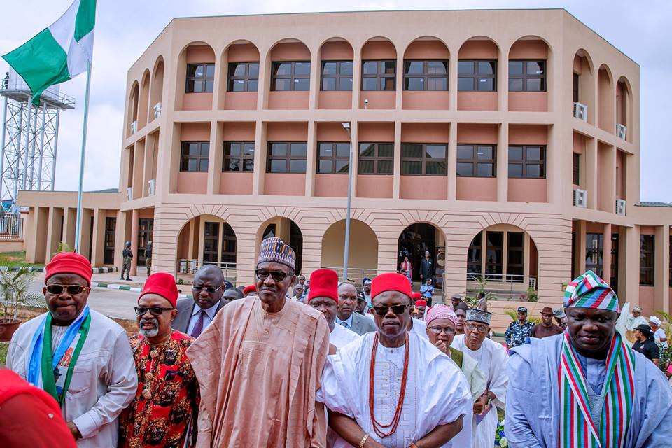Photos: President Buhari commissions Zik Mausoleum in Anambra