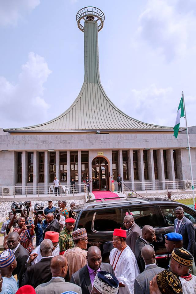 Photos: President Buhari commissions Zik Mausoleum in Anambra