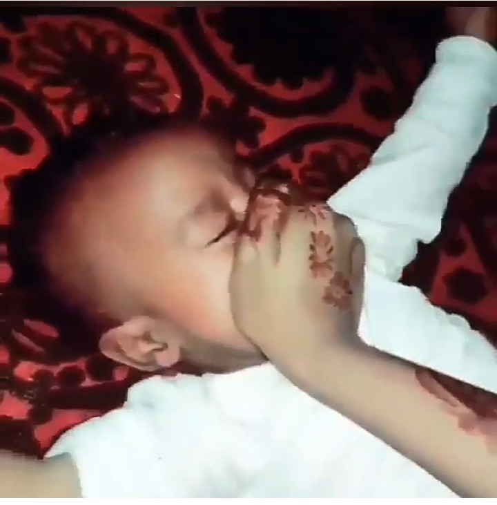 Disturbing video showing a child being physically abused causes outrage as it goes viral