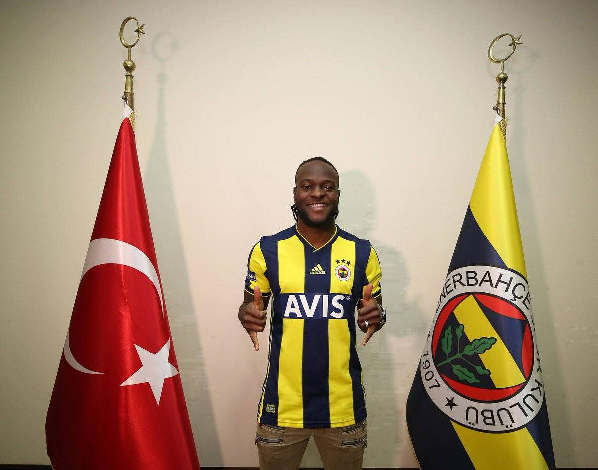 Victor Moses joins Fenerbahce on loan until the end of season (Photos)