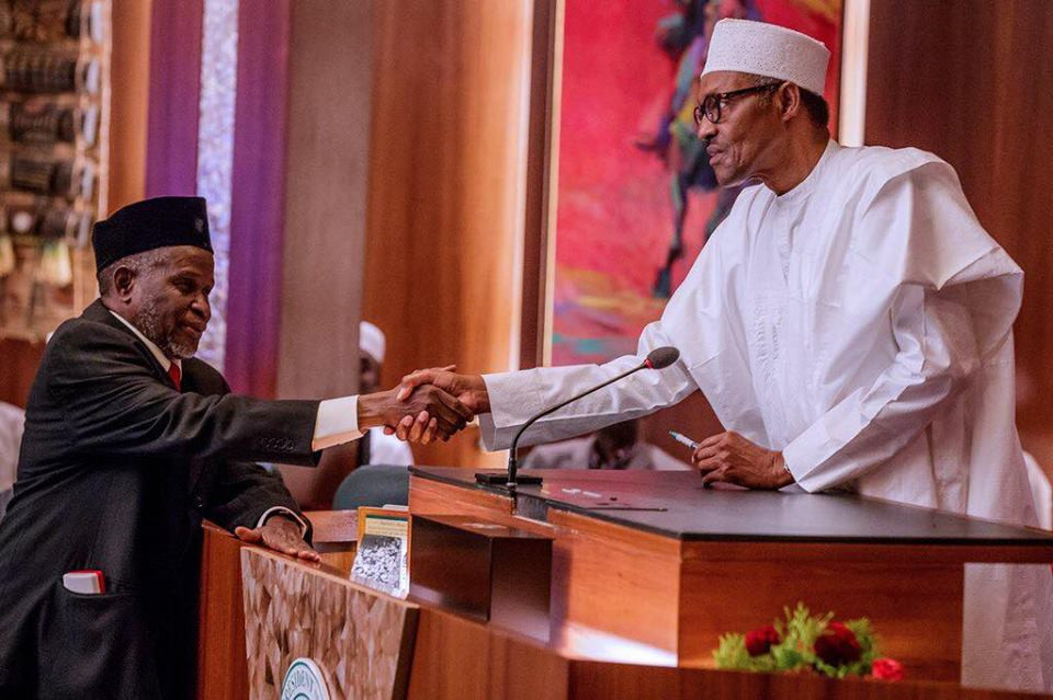 President Buhari speaks on why he suspended Justice Walter Onnoghen