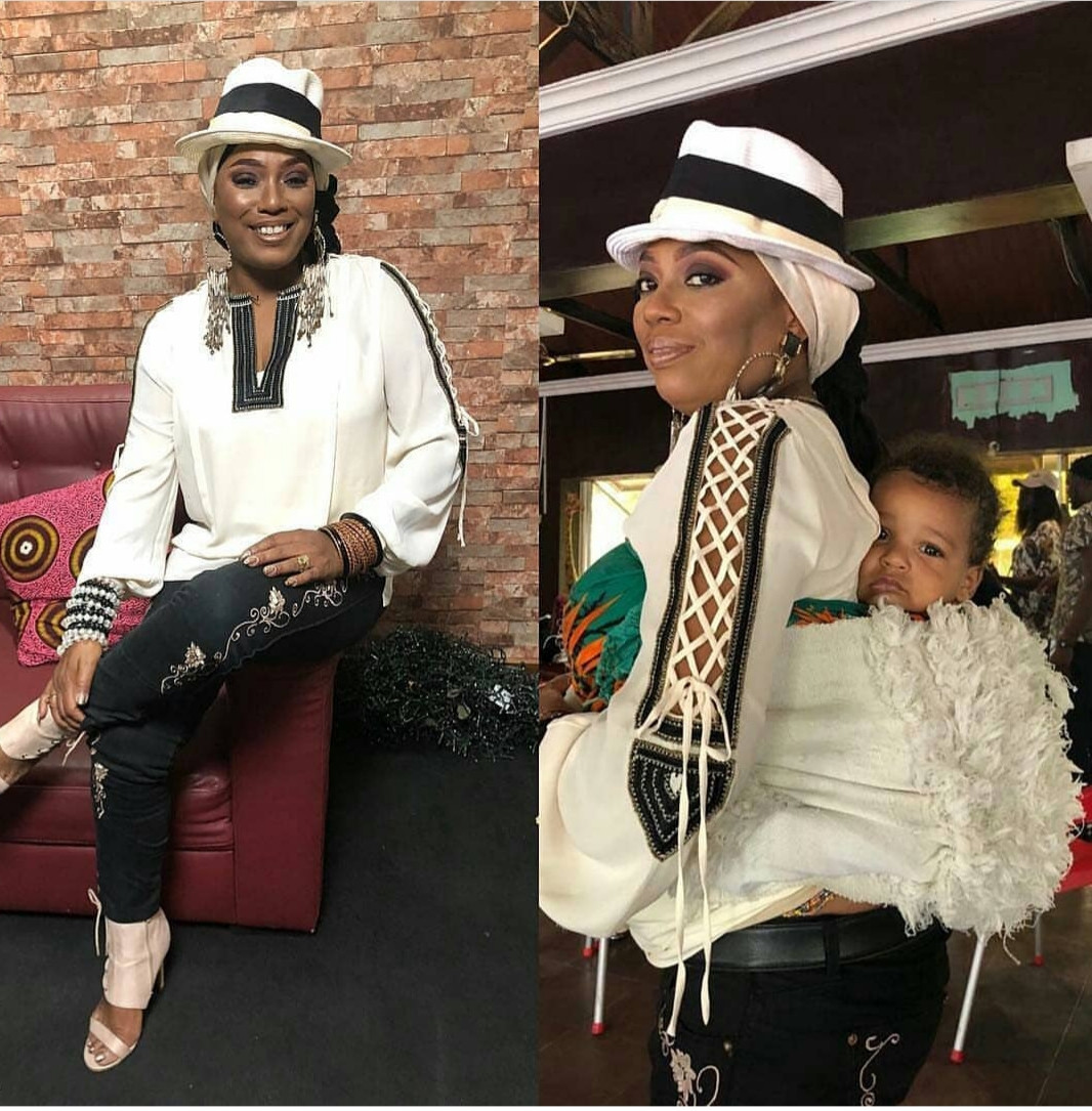 Yeni Kuti shares cute photo with her grandchild