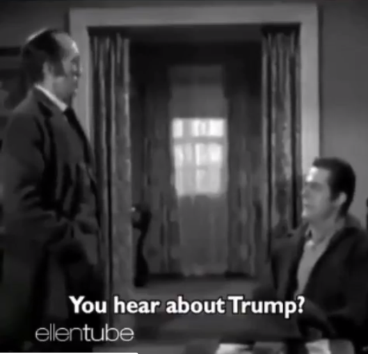Watch snippet from a 1950s show that had an evil character named Trump who wanted to build a wall (video)