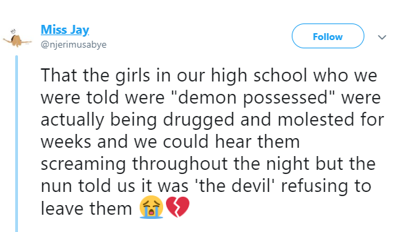 Missionary boarding school girls accuse nuns of sexually assaulting students while claiming they were demon possessed