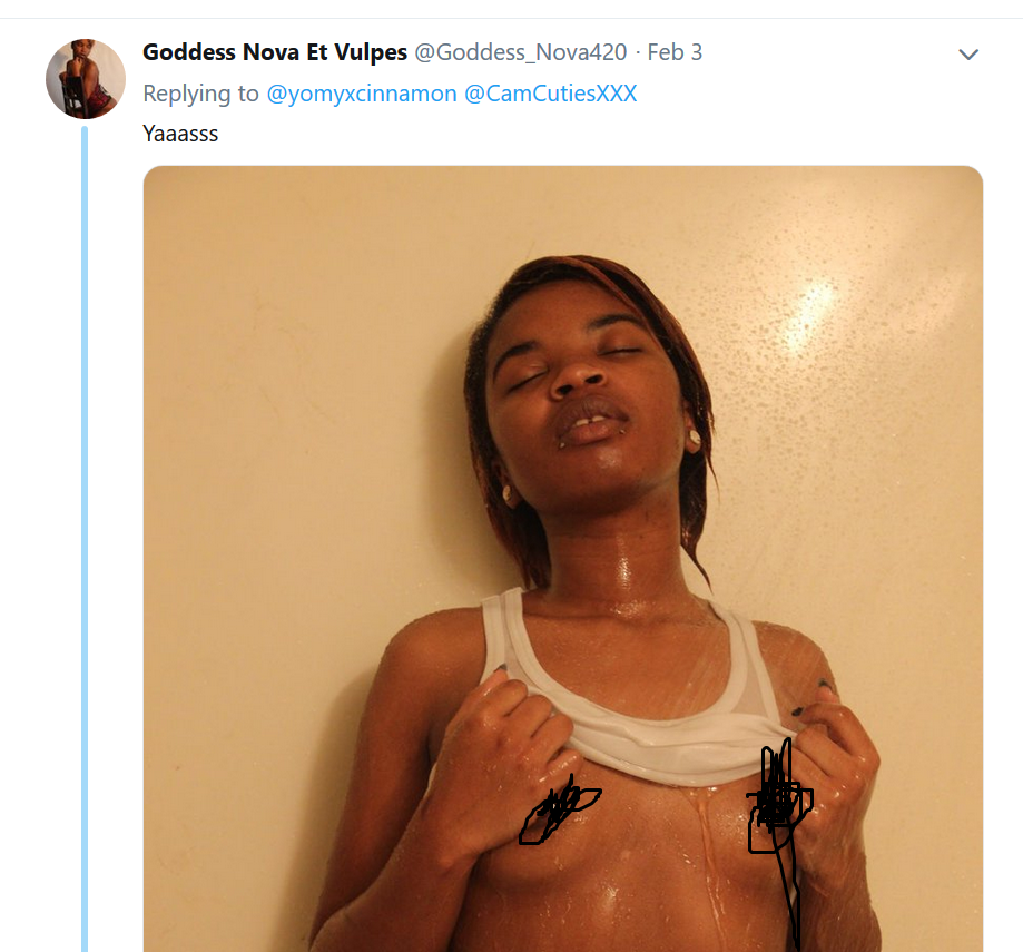  18+ Ladies are out there on Twitter showing off their assets