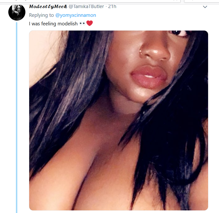  18+ Ladies are out there on Twitter showing off their assets
