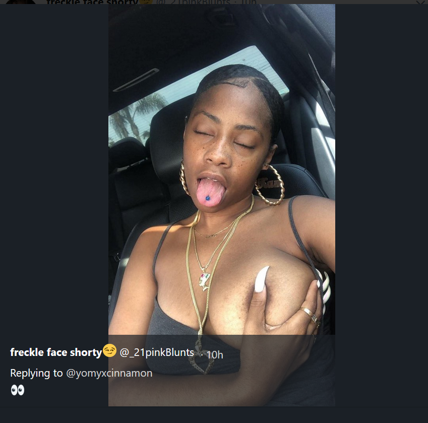  18+ Ladies are out there on Twitter showing off their assets