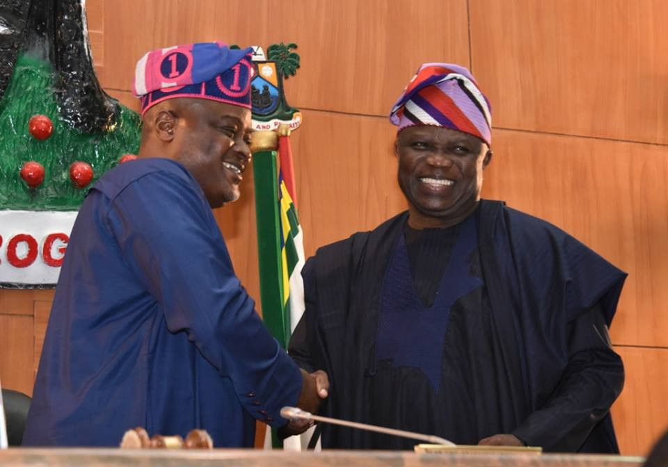 Finally, Governor Ambode presents?N852.316bn budget for 2019 to State?House of Assembly