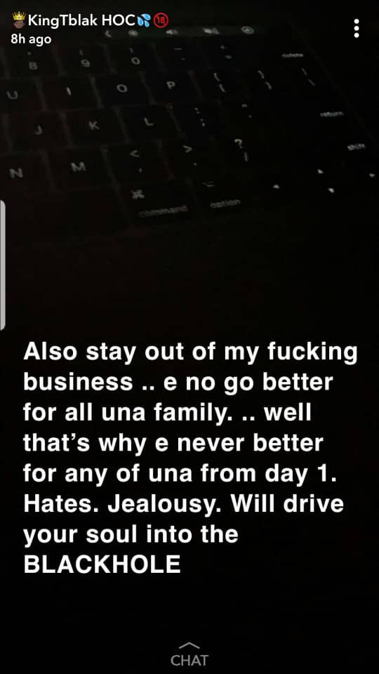 Nigerian porn star, KingTblack calls out Oritsefemi?for allegedly attempting to snatch his boo