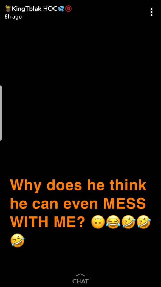 Nigerian porn star, KingTblack calls out Oritsefemi?for allegedly attempting to snatch his boo