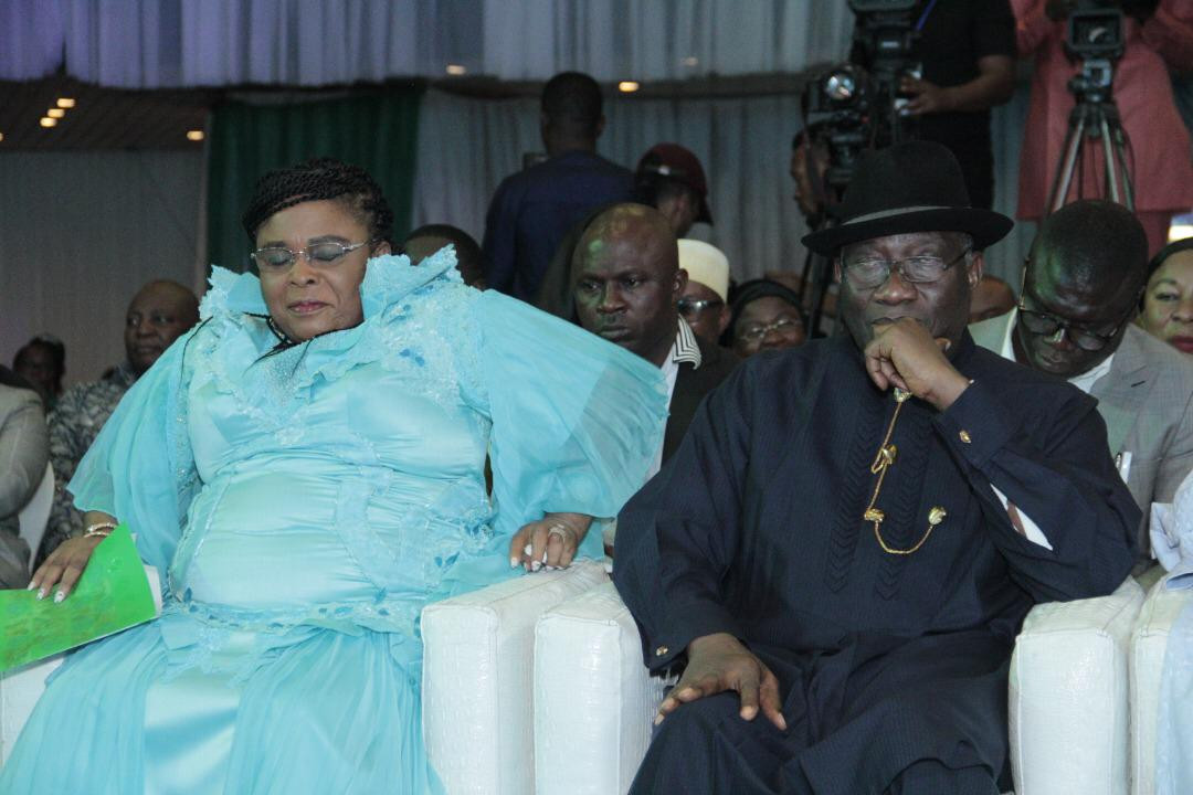Lovely new photos of Goodluck Jonathan and his wife Patience