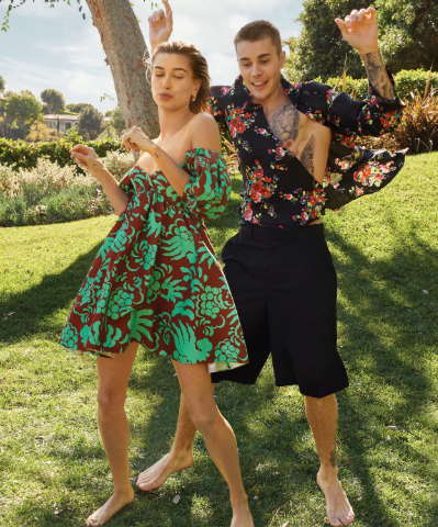 Justin Bieber and Hailey Baldwin cover Vogue magazine