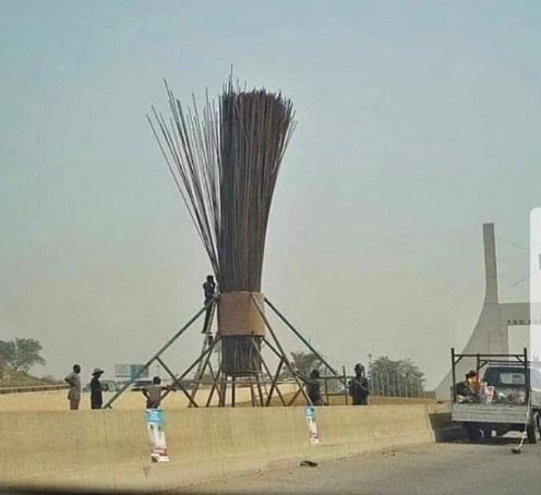 Nigerians react as giant 