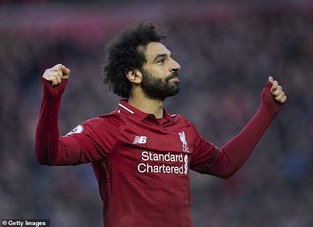 African best footballer Mohamed Salah shaves off trademark beard, see his new look (Photos)