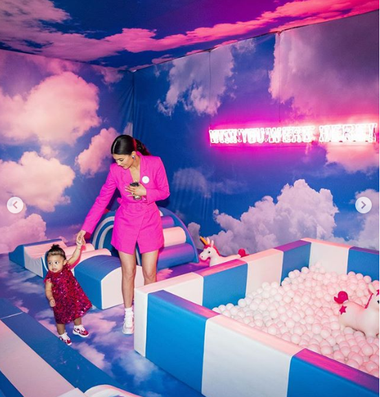 Kylie Jenner shares more photos from Stormi Webster