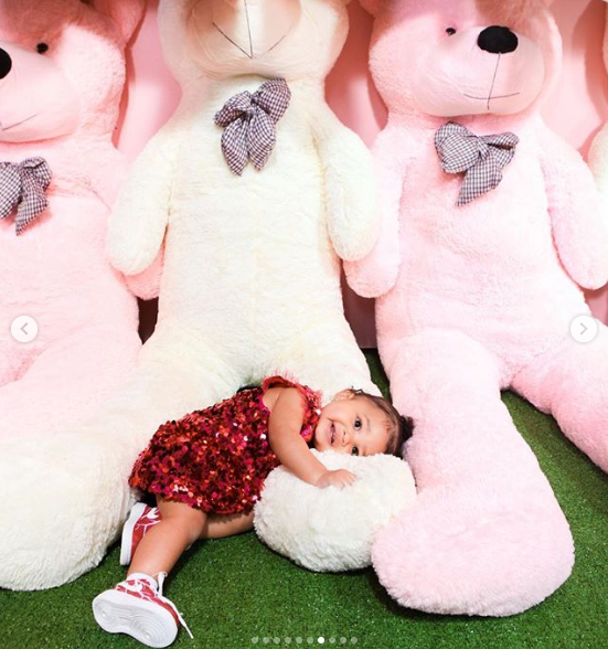 Kylie Jenner shares more photos from Stormi Webster