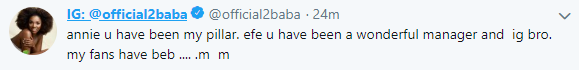 Trouble in paradise? 2Face Idibia shares troubling tweets about his marriage to Annie