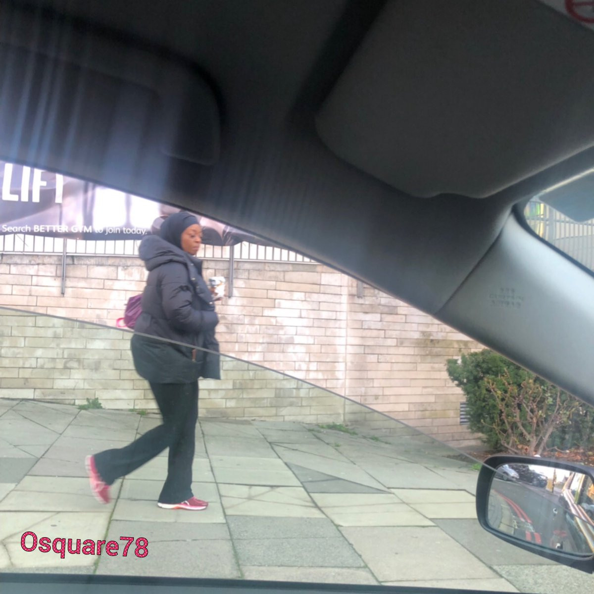 Nigerian man in UK shares a photo of "Diezani" walking on the streets on London (photos)