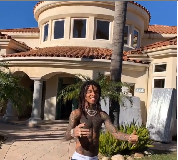 US rapper Swae Lee buys his first home, a $3.6 Million crib in Los Angeles (Video)