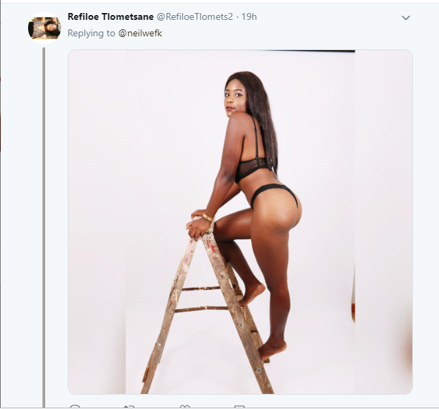 Pretty ladies bombard Twitter with photos of themselves in sexy lingerie to celebrate Valentine