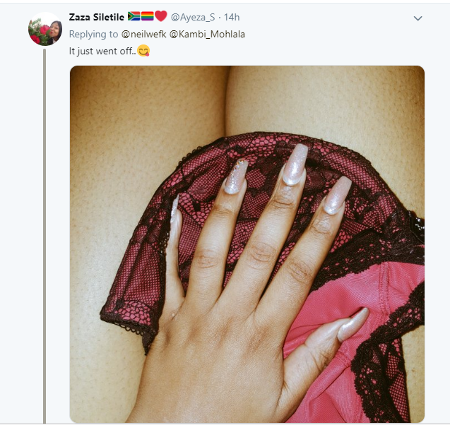 Pretty ladies bombard Twitter with photos of themselves in sexy lingerie to celebrate Valentine
