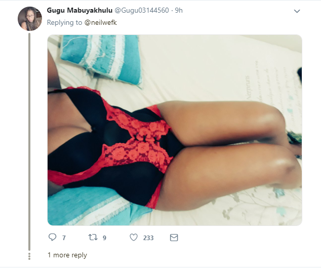 Pretty ladies bombard Twitter with photos of themselves in sexy lingerie to celebrate Valentine