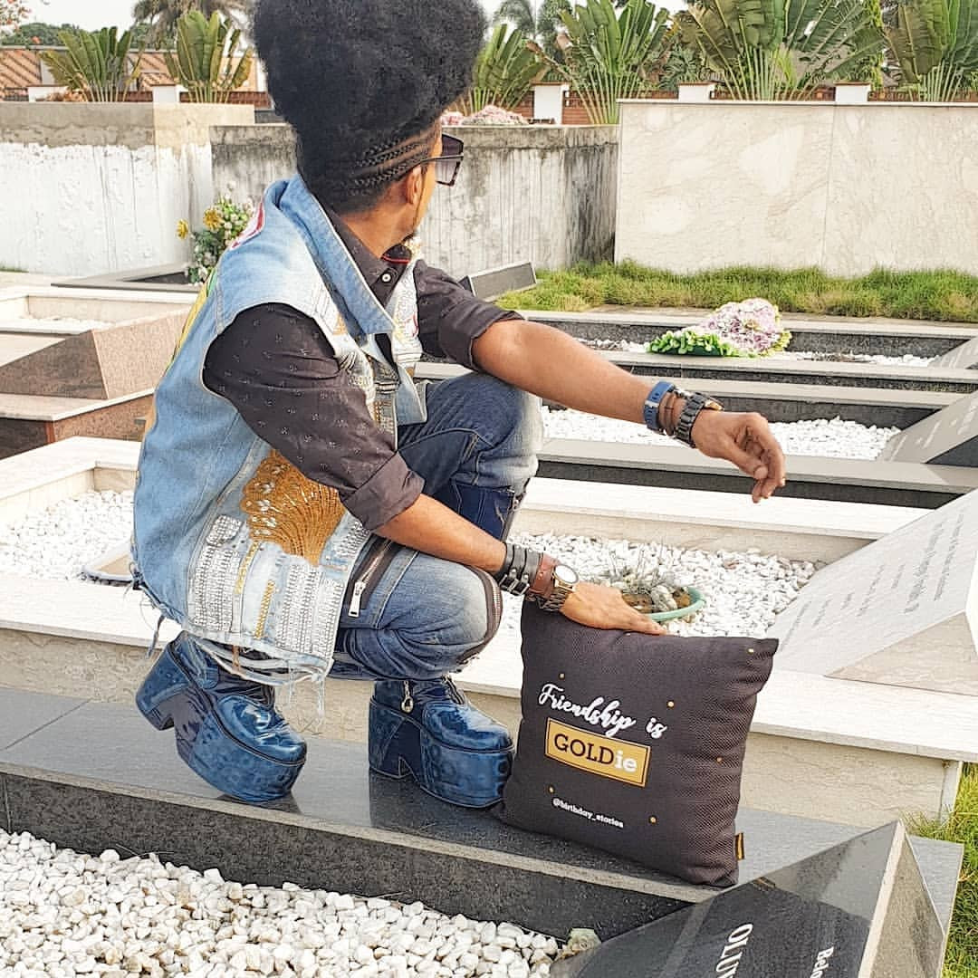 Photos: Denrele visits Goldie