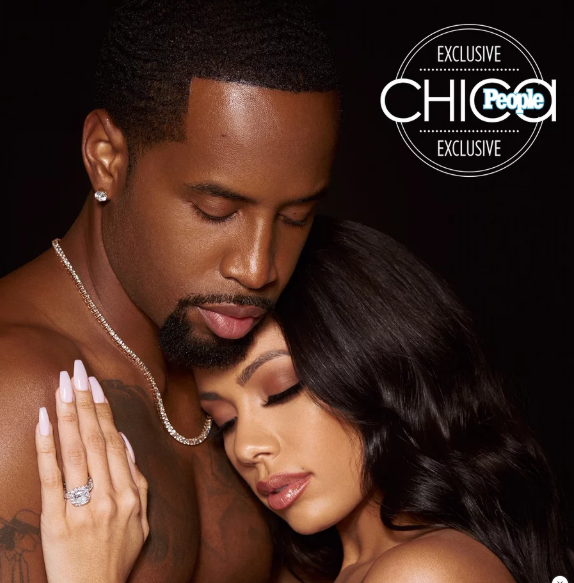 Exclusive engagement photos of Safaree and Erica Mena is released as they grace People Espanol