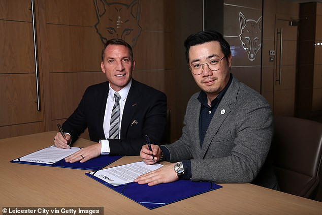 Ex-Liverpool coach Brendan Rodgers becomes new boss of Leicester City on three-and-a-half year contract (Photos)