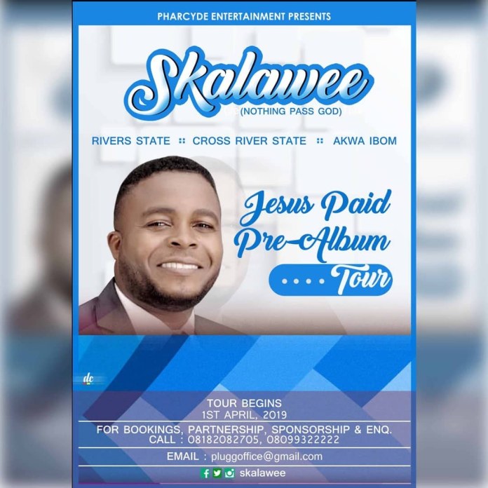 Gospel Singer Skalawee Hints Upcoming Album Titled & South South Pre Album Tour Under Pharcyde Music