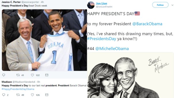 #PresidentDay: Americans sideline Donald Trump as they wish a Happy Presidents' Day to other Past Living Presidents