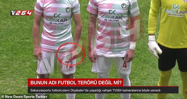 Football player is caught using a razor blade to attack opponents on the field as his victims show off scars on social media (Photos/Video)