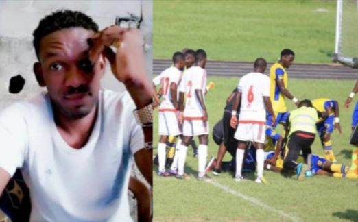 30year old striker, Herman Tsinga dies after collapsing during a?Gabonese league match