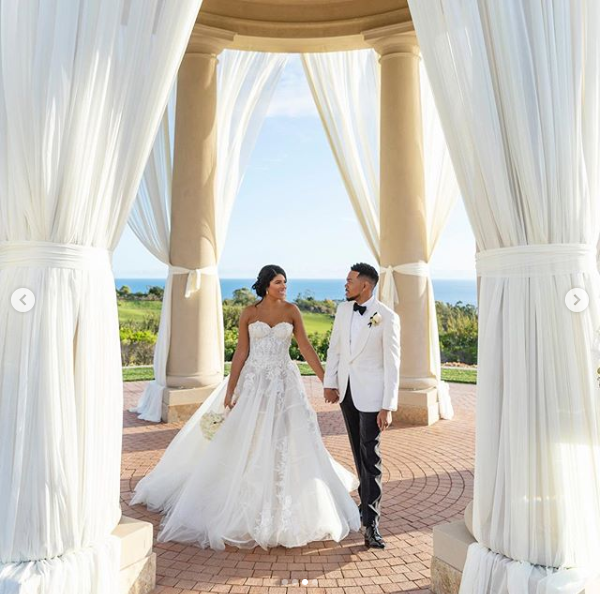 Chance The Rapper shares more photos from his romantic wedding to longtime girlfriend Kirsten Corley