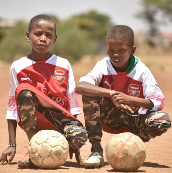 Mesut Ozil sends signed Arsenal jersey to Kenyan boy who was pictured with the footballer