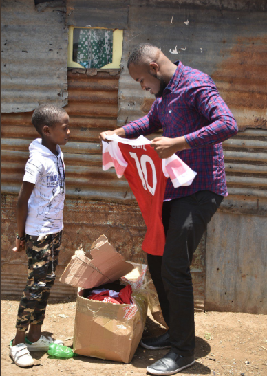 Mesut Ozil sends signed Arsenal jersey to Kenyan boy who was pictured with the footballer