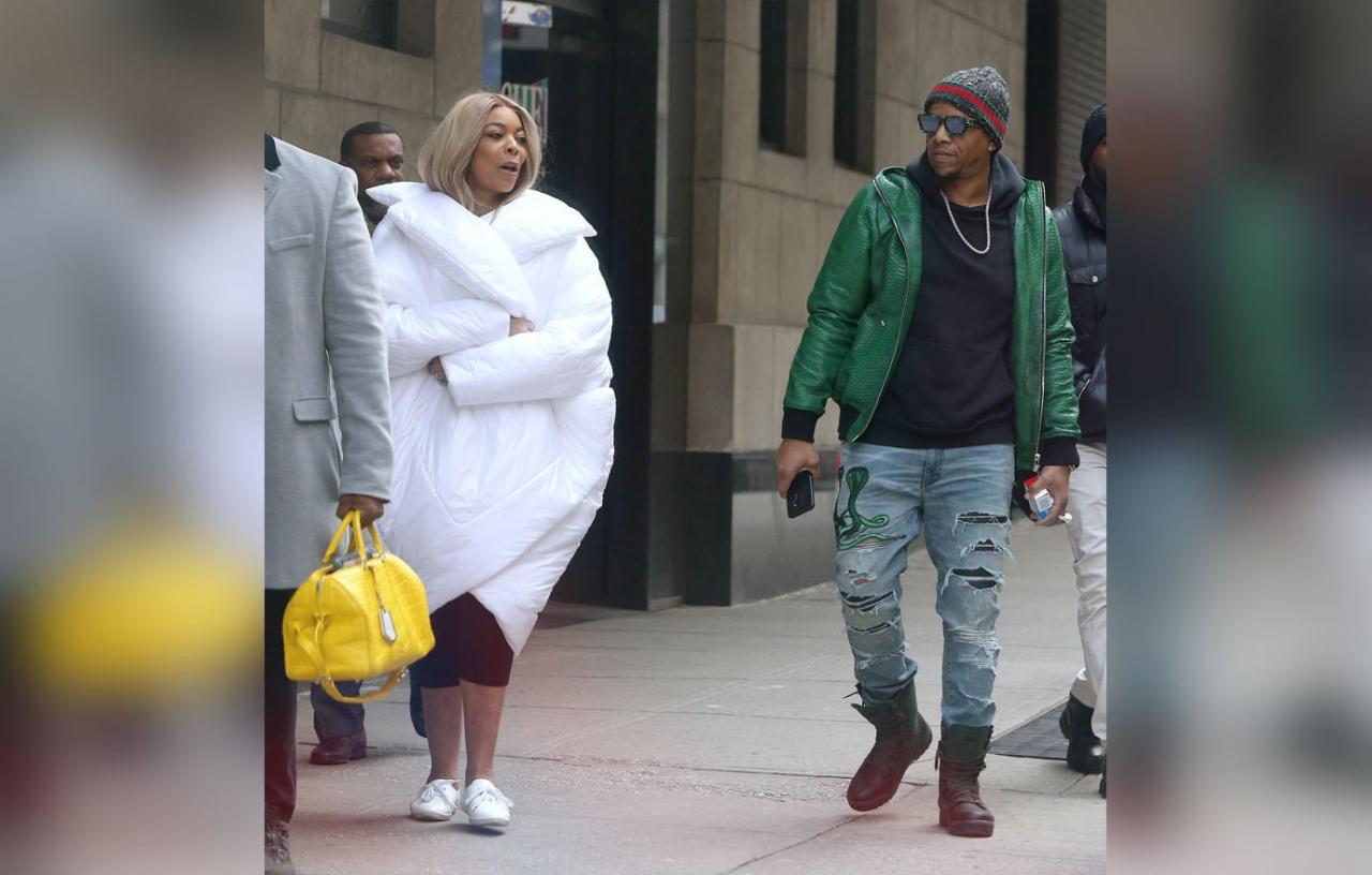 Wendy Williams spotted out and about with her husband Kevin Hunter (Photos)