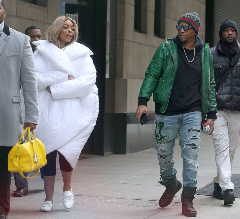 Wendy Williams spotted out and about with her husband Kevin Hunter (Photos)