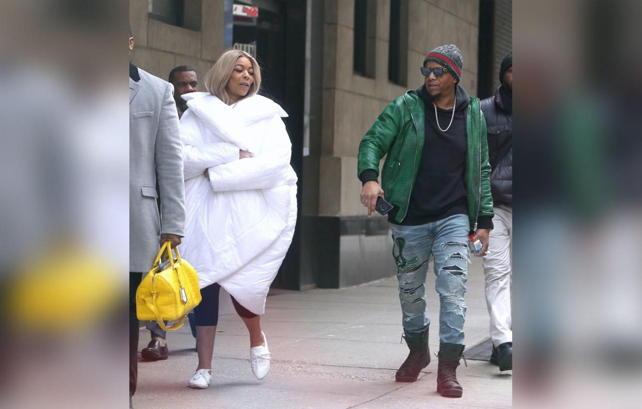 Wendy Williams spotted out and about with her husband Kevin Hunter (Photos)