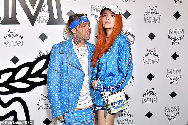 Bella Thorne steps out with boyfriend Mod Sun after breaking up with her girlfriend Tana Mongeau (Photos)