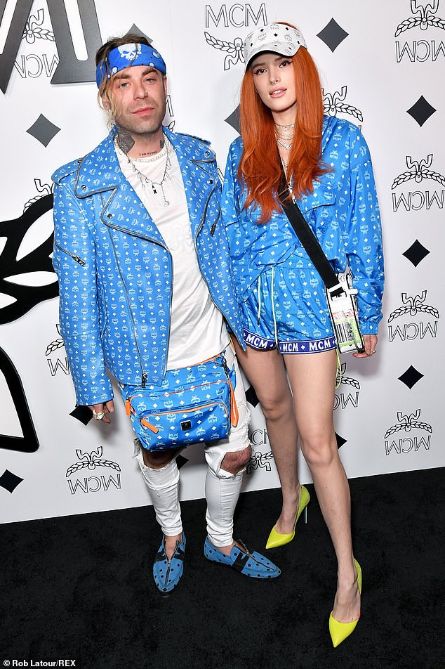 Bella Thorne steps out with boyfriend Mod Sun after breaking up with her girlfriend Tana Mongeau (Photos)