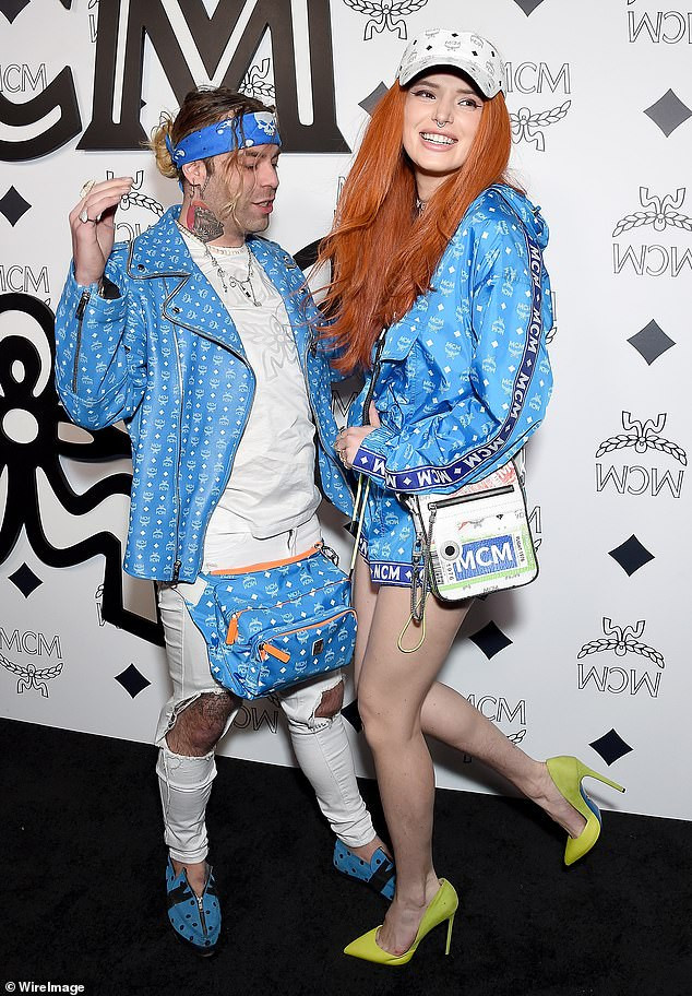 Bella Thorne steps out with boyfriend Mod Sun after breaking up with her girlfriend Tana Mongeau (Photos)
